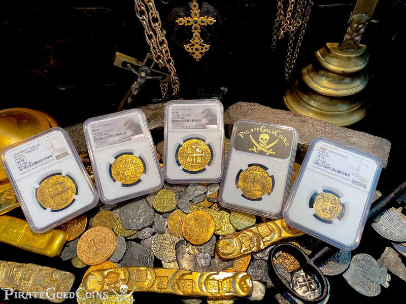 Peru 8 Escudos 1711 "1715 Fleet Shipwreck" NGC 63 63