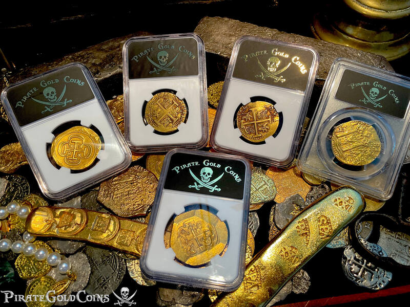 Peru 8 Escudos 1708 "1715 Fleet Shipwreck" NGC 53 12