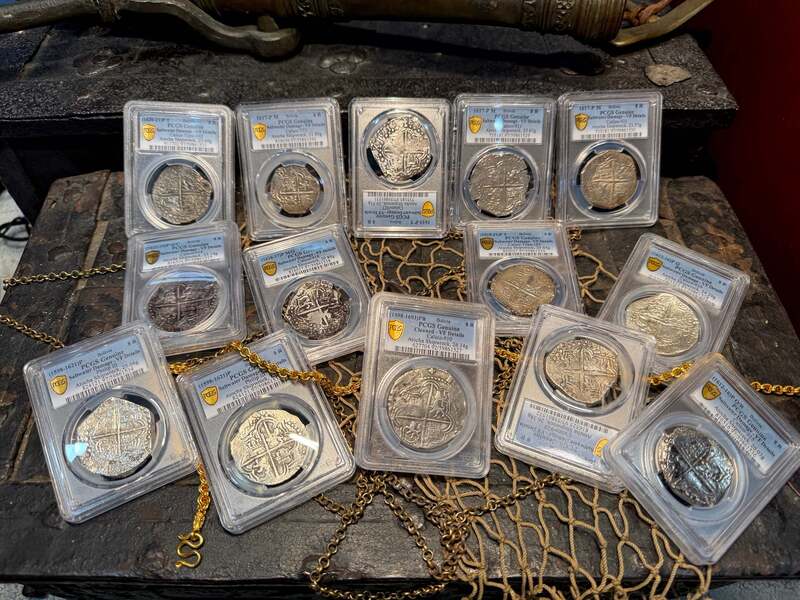 Bolivia 8 Reales 1598-1603 "Atocha Research Collection" PCGS VF 15