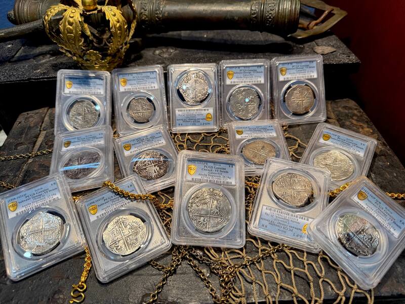 Bolivia 8 Reales 1598-1603 "Atocha Research Collection" PCGS VF 16