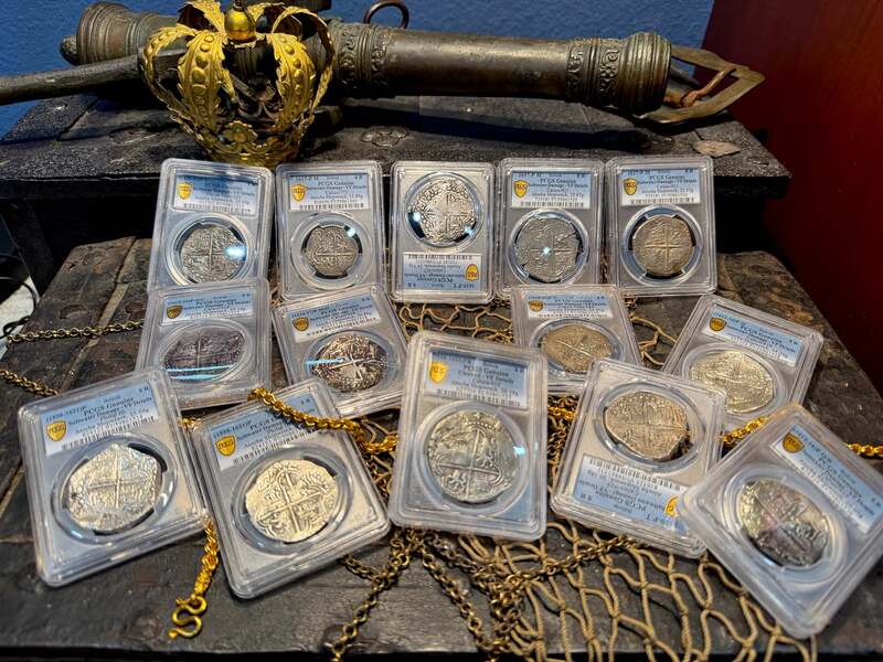 Bolivia 8 Reales 1620 "Atocha 1622 Shipwreck" PCGS XF 9