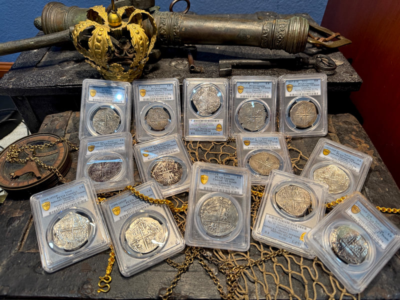 Bolivia 8 Reales 1618-21 "Atocha Research Collection" PCGS VF 20