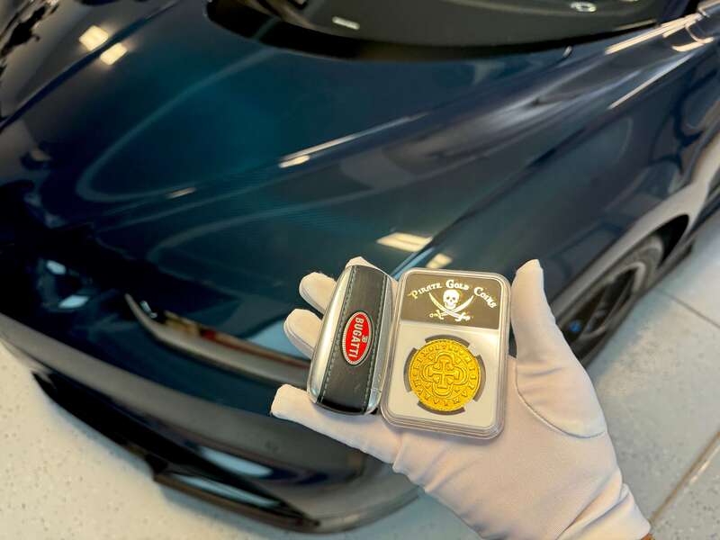 Spain 8 Escudos 1713 "1 of 8 Known" NGC AU 16