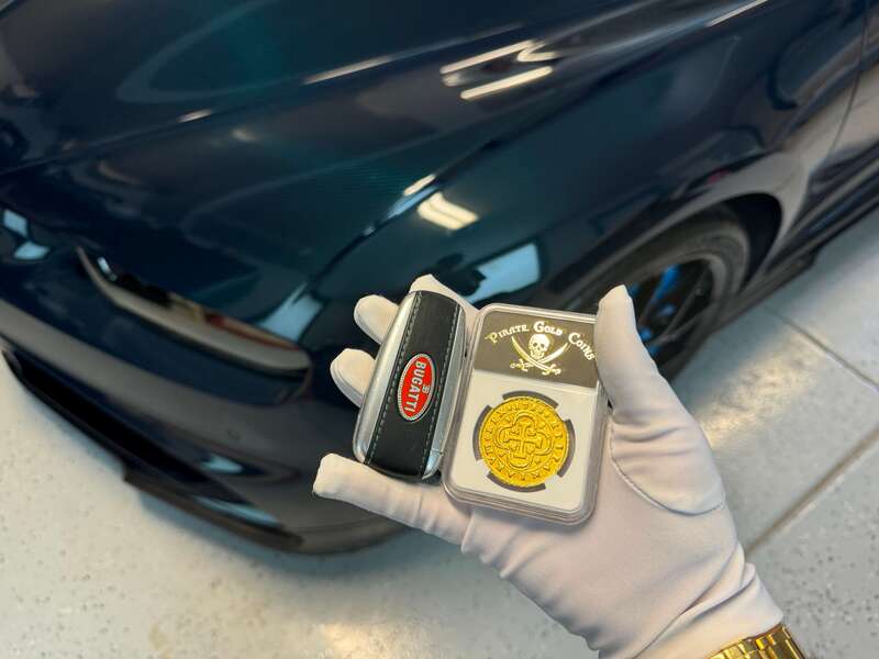 Spain 8 Escudos 1713 "1 of 8 Known" NGC AU 31