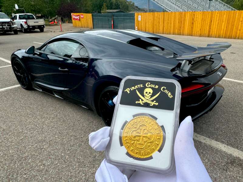 Spain 8 Escudos 1713 "1 of 8 Known" NGC AU 22