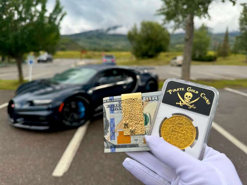 Spain 8 Escudos 1713 "1 of 8 Known" NGC AU 26