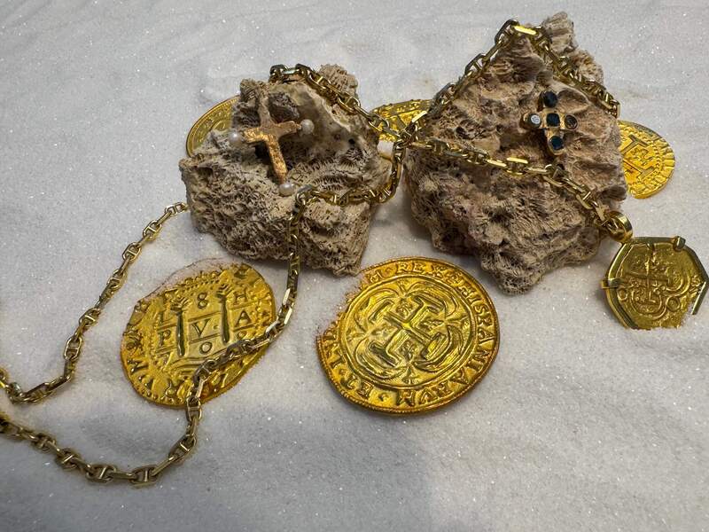 Diamond Cross from Unidentified Shipwreck 18th Cent. 55