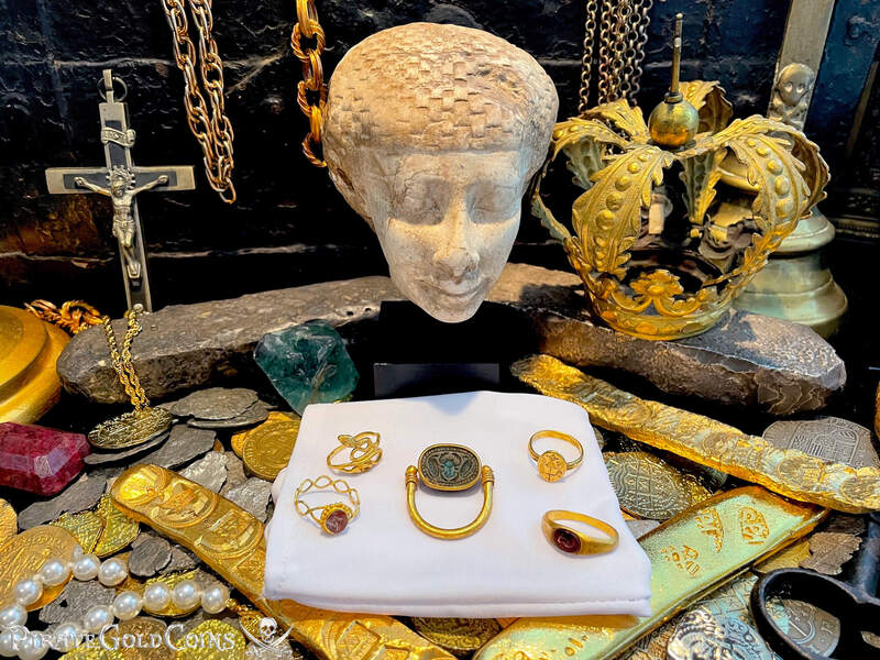 Ancient Egyptian Limestone Head of Man 600-300 BC 10