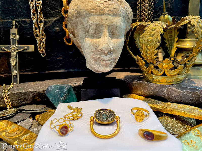 Ancient Egyptian Limestone Head of Man 600-300 BC 14