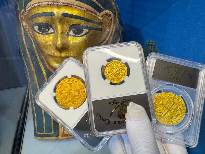 Peru 4 Escudos 1700 "1715 Fleet Shipwreck" NGC 63+ 52