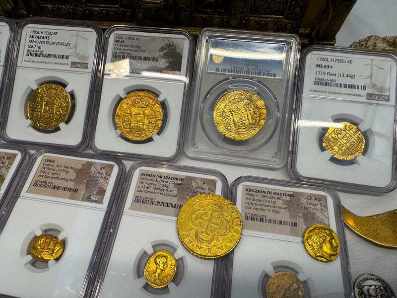 Peru 4 Escudos 1700 "1715 Fleet Shipwreck" NGC 63+ 37