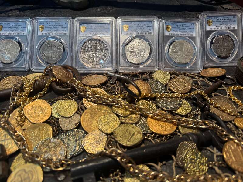 Bolivia 8 Reales 1618-21 "Atocha 1622 Shipwreck" PCGS F 27