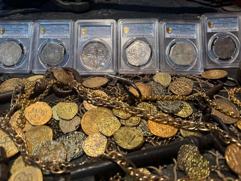 Bolivia 8 Reales 1618-21 "Atocha 1622 Shipwreck" PCGS F 28