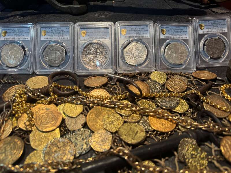 Bolivia 8 Reales 1618-21 "Atocha 1622 Shipwreck" PCGS F 10