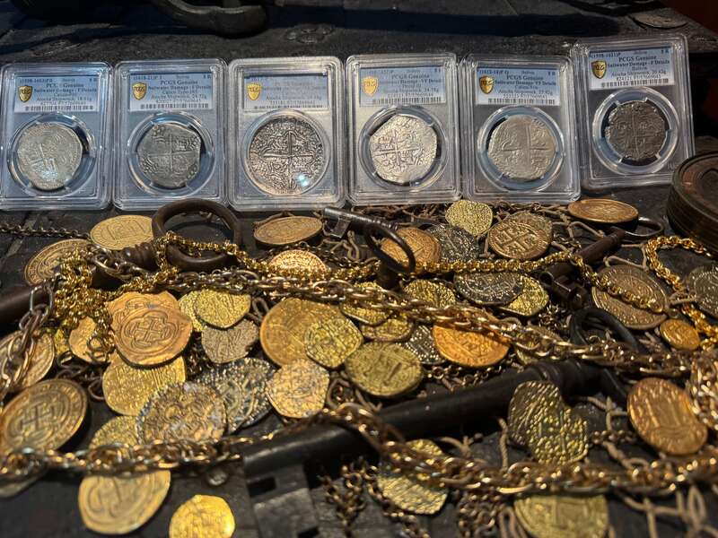 Bolivia 8 Reales 1598-1603 "Atocha 1622 Shipwreck" PCGS F 22