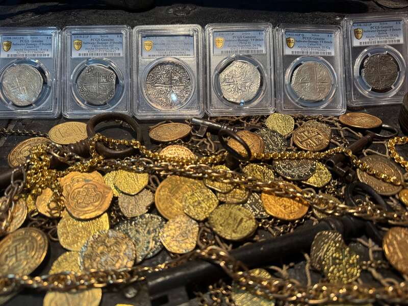 Bolivia 8 Reales 1618-21 "Atocha 1622 Shipwreck" PCGS F 20