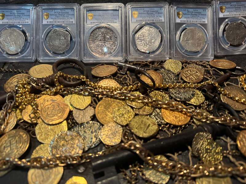 Bolivia 8 Reales 1618-21 "Atocha 1622 Shipwreck" PCGS F 21