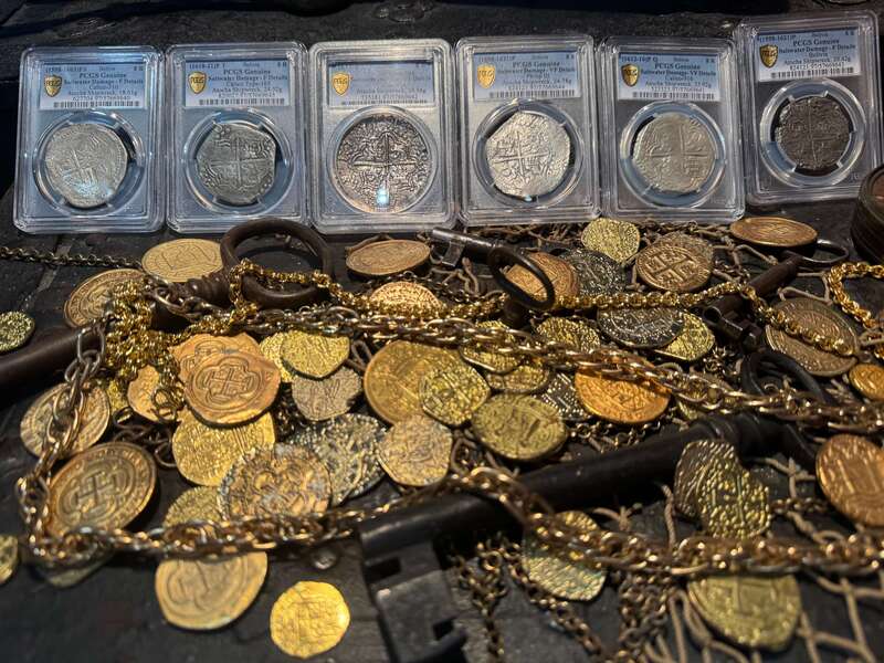 Bolivia 8 Reales 1598-1603 "Atocha 1622 Shipwreck" PCGS F 25