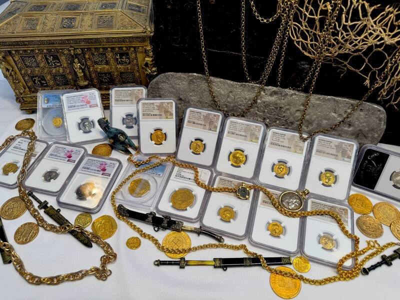 Roman Empire "Galba - Boscoreale Toning" NGC VF 5x2 20