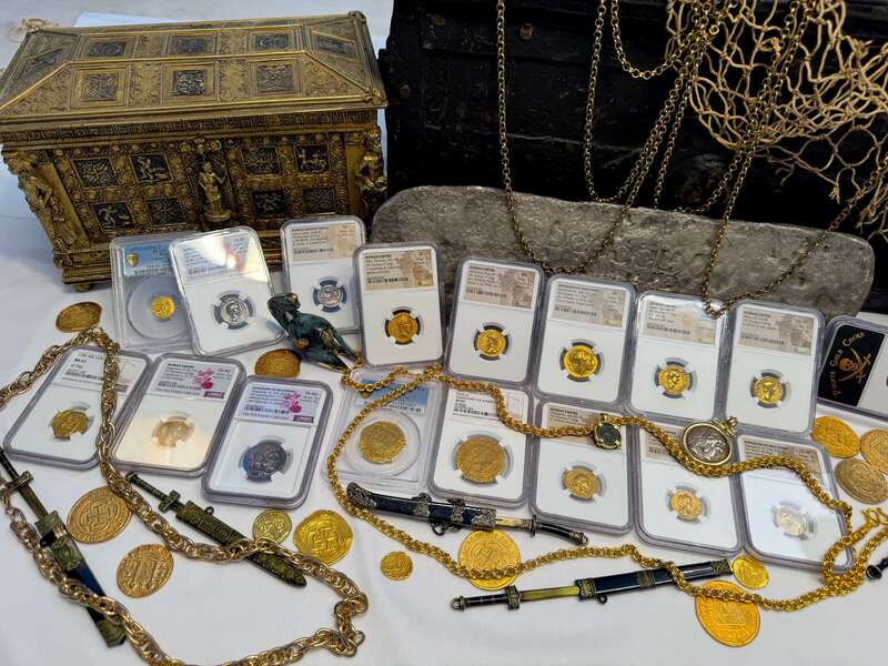 Roman Empire "Galba - Boscoreale Toning" NGC VF 5x2 40