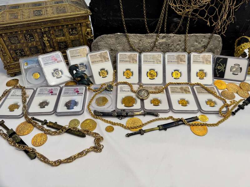 Roman Empire "Nero as Augustus" NGC Ch VF 5x4 62