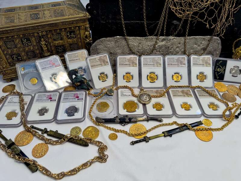 Roman Empire "Nero as Augustus" NGC Ch VF 5x4 50