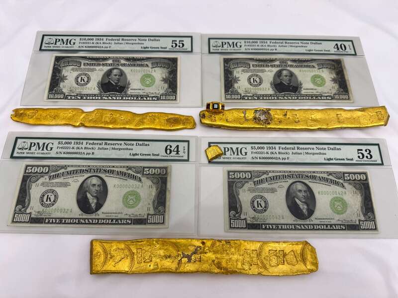 FR 2221k | FR 2231k | $10,000 | $5,000 Matching Serial #'s 61