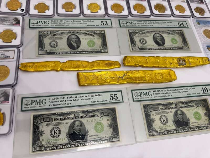 FR 2221k | FR 2231k | $10,000 | $5,000 Matching Serial #'s 85