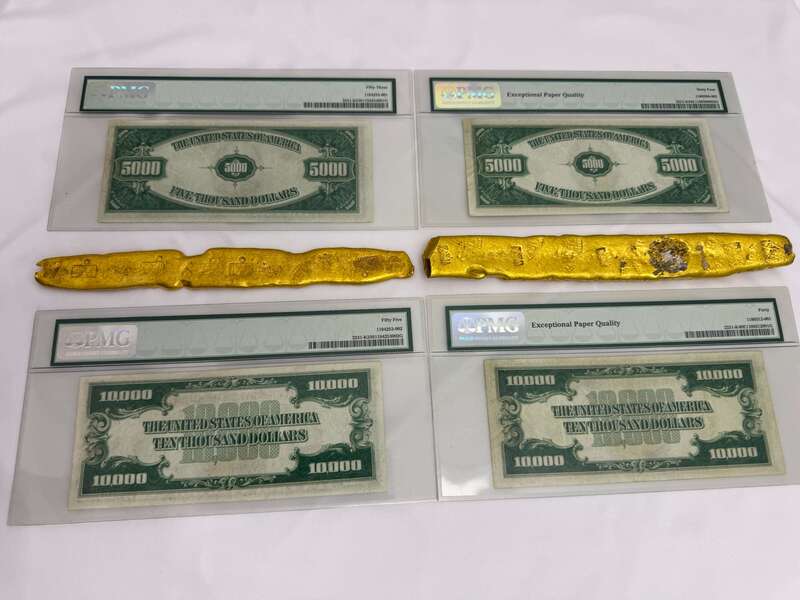 FR 2221k | FR 2231k | $10,000 | $5,000 Matching Serial #'s 90