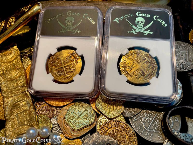 Peru 8 Escudos 1708 "1715 Fleet Shipwreck" NGC 53 46