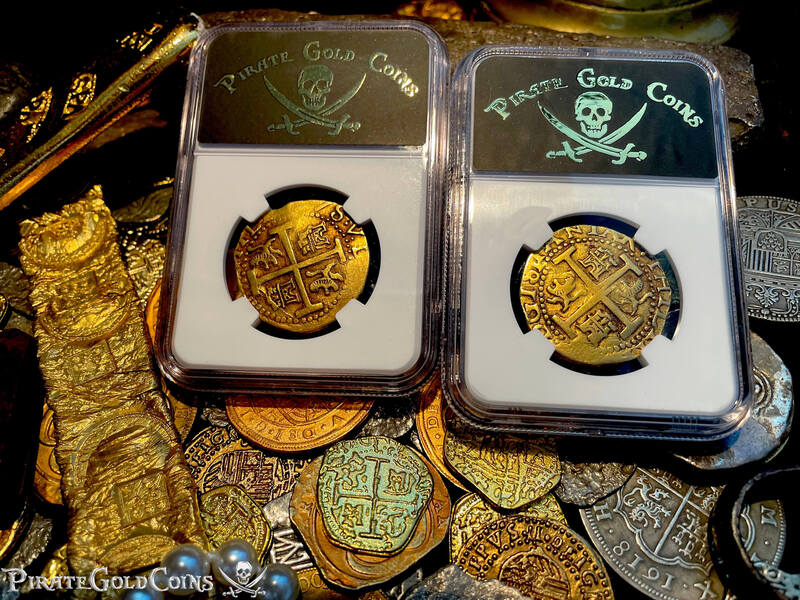 Peru 8 Escudos 1708 "1715 Fleet Shipwreck" NGC 53 34