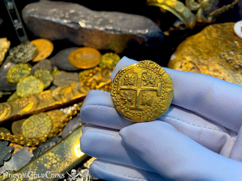 Peru 8 Escudos 1711 "1715 Fleet Shipwreck" RAW 6