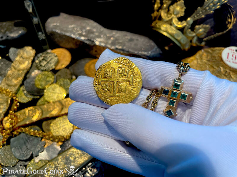 Peru 8 Escudos 1711 "1715 Fleet Shipwreck" RAW 8
