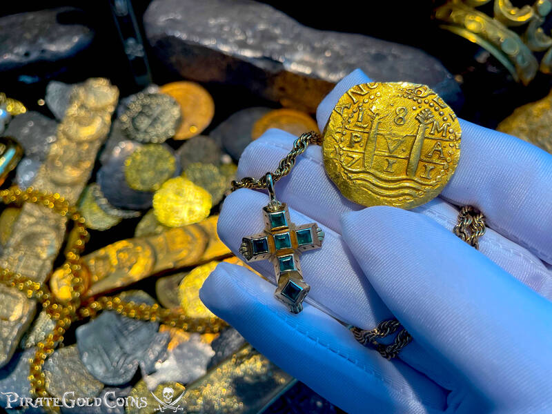 Peru 8 Escudos 1711 "1715 Fleet Shipwreck" RAW 10