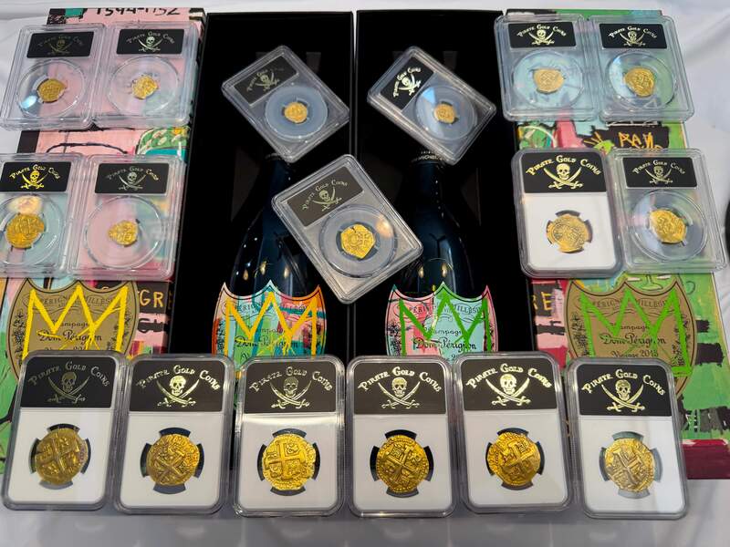 Peru 8 Escudos 1724 "Only 3 Graded" NGC 45 73