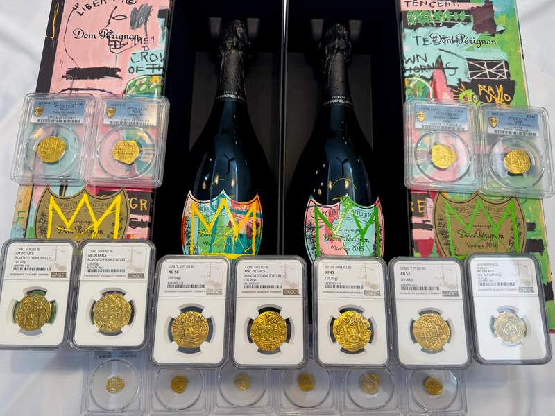 Peru 8 Escudos 1724 "Only 3 Graded" NGC 45 83