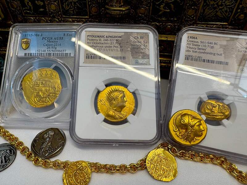 Ptolemaic Kingdom 246-222BC "Ptolemy III" NGC Ch XF 5x3 Fine Style 43