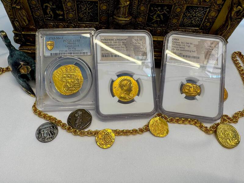 Ptolemaic Kingdom 246-222BC "Ptolemy III" NGC Ch XF 5x3 Fine Style 35