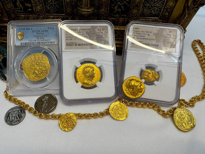 Ptolemaic Kingdom 246-222BC "Ptolemy III" NGC Ch XF 5x3 Fine Style 38