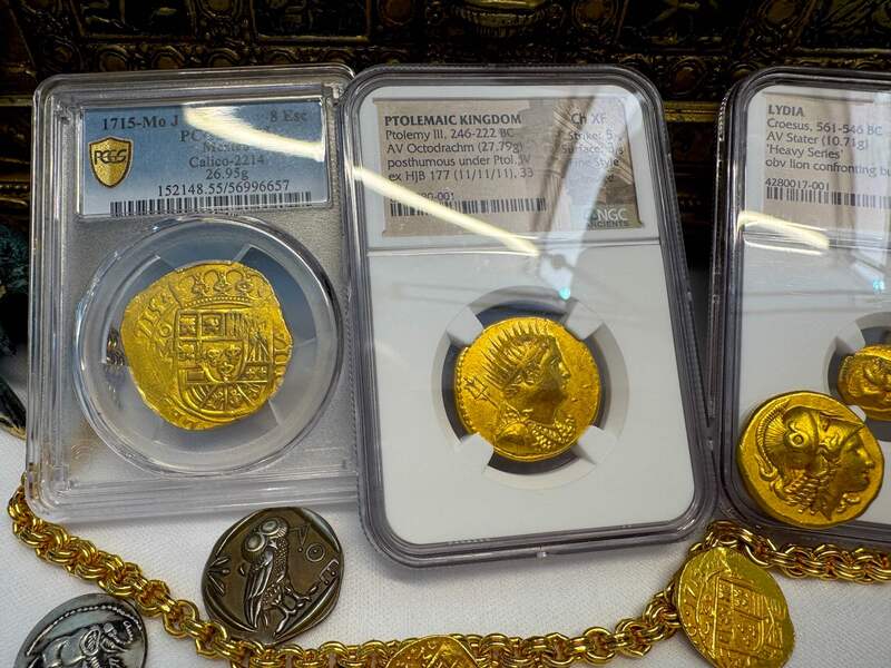 Ptolemaic Kingdom 246-222BC "Ptolemy III" NGC Ch XF 5x3 Fine Style 40