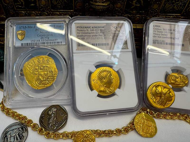 Ptolemaic Kingdom 246-222BC "Ptolemy III" NGC Ch XF 5x3 Fine Style 41