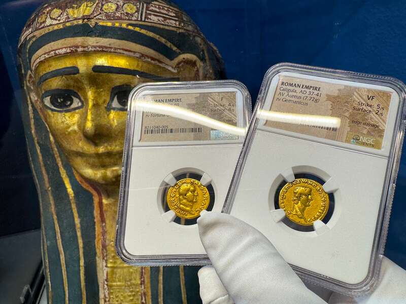 Roman Empire "Galba" 68-69AD NGC F 4x4 43