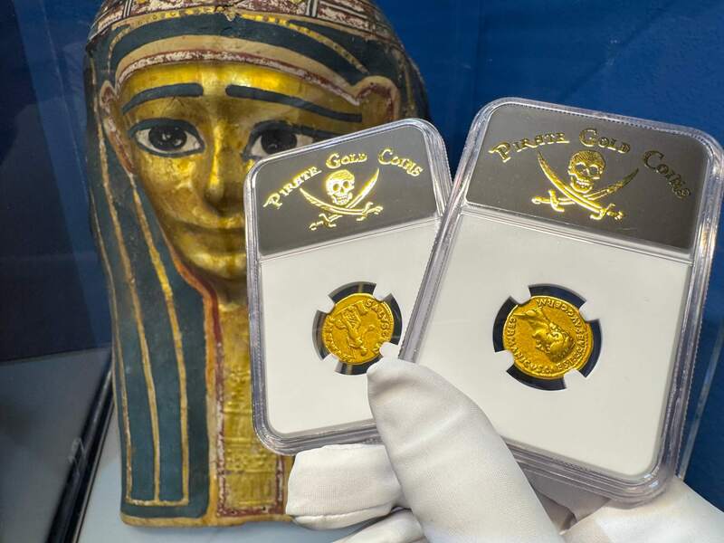 Roman Empire "Galba" 68-69AD NGC F 4x4 25