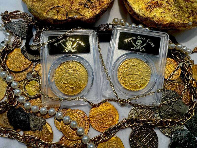 Spain 8 Escudos 1713 "1 of 8 Known" NGC AU 63