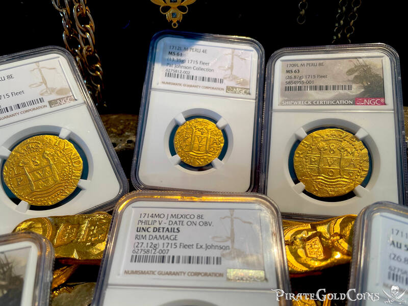 Peru 4 Escudos 1712 "Only 6 Known! 1715 Fleet Shipwreck" NGC 61 17