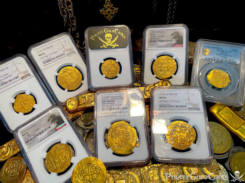 Peru 4 Escudos 1712 "Only 6 Known! 1715 Fleet Shipwreck" NGC 61 22