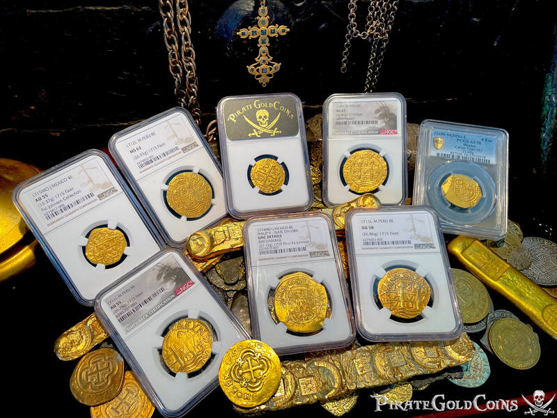 Peru 4 Escudos 1712 "Only 6 Known! 1715 Fleet Shipwreck" NGC 61 26