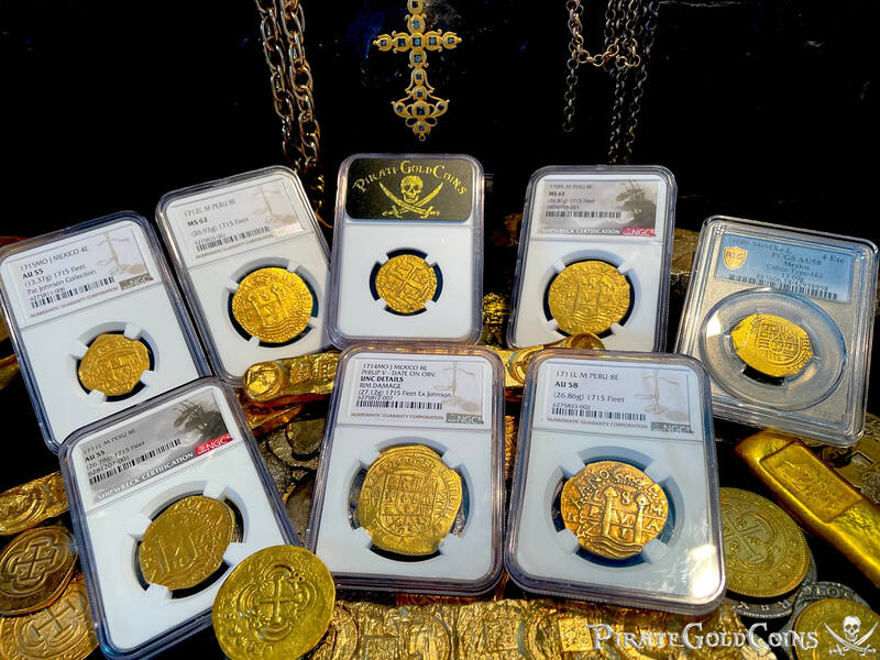 Peru 4 Escudos 1712 "Only 6 Known! 1715 Fleet Shipwreck" NGC 61 30