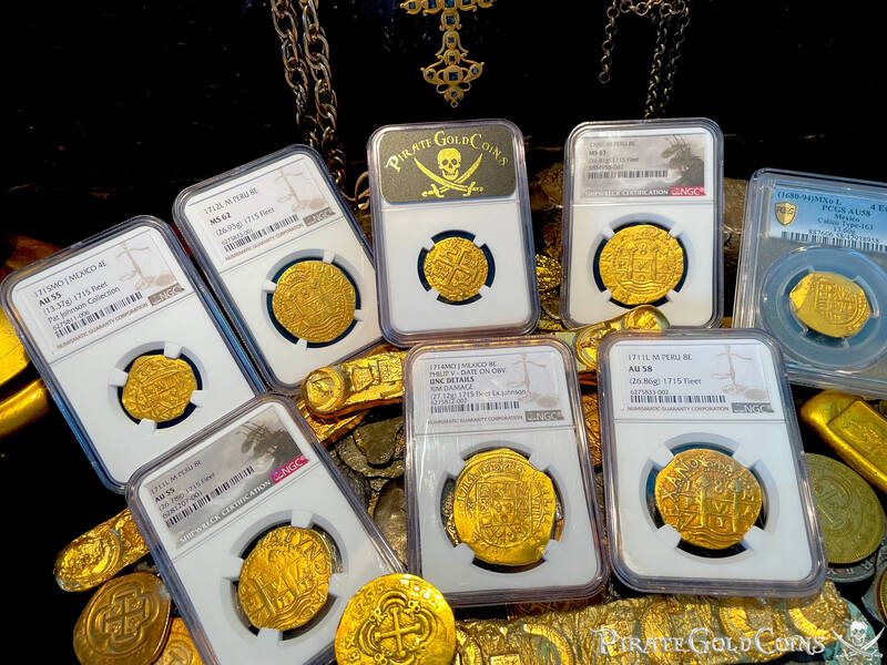 Peru 4 Escudos 1712 "Only 6 Known! 1715 Fleet Shipwreck" NGC 61 31