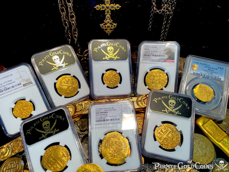 Peru 4 Escudos 1712 "Only 6 Known! 1715 Fleet Shipwreck" NGC 61 32